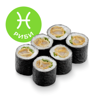 Maki roll with srhimp