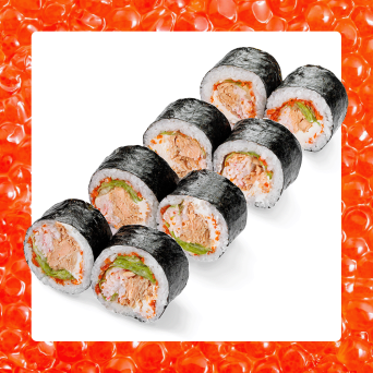 Рол Футомакі з лососем Вел Дан