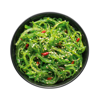 Hiyashi seaweed with sesame salad