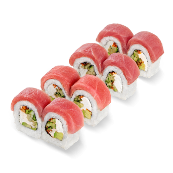 Philadelphia De Luxe with tuna roll