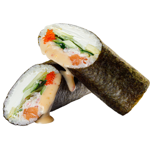 Phila-shawarma with salmon