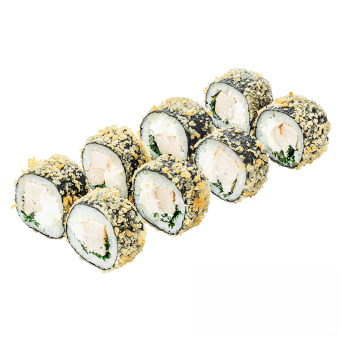 Теплый ролл по-киевски