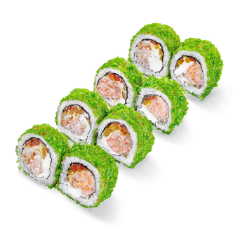 Crunch roll with crab mix
