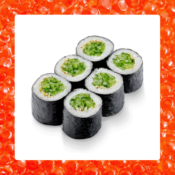 Макі рол з огiрком