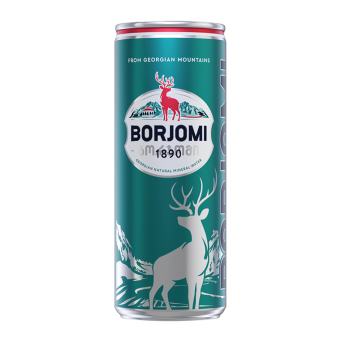 Borjomi 0,33 l can