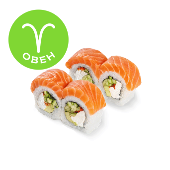 Philadelphia De Luxe with light-salted salmon 0,5