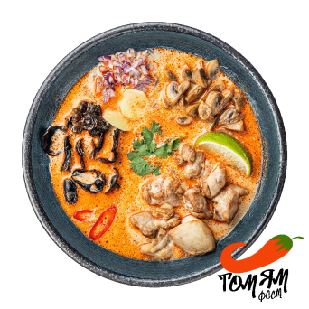 Tom Yum Soup with chicken