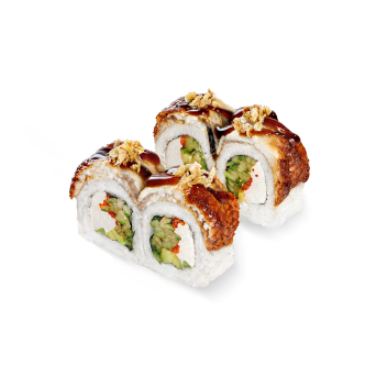 Philadelphia De Luxe with eel roll 0,5