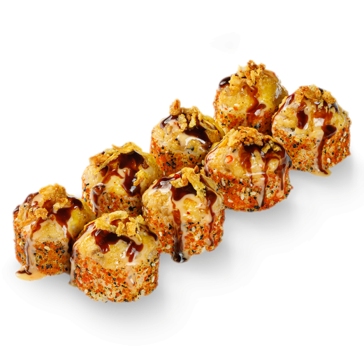 Фила в шапке с угрем