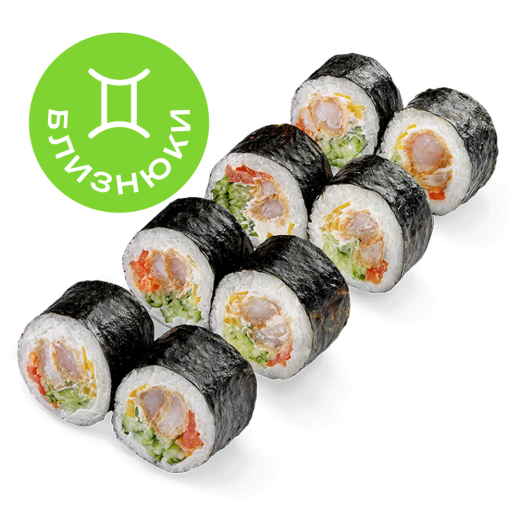Futomaki with shrimp