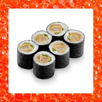 Макі рол з креветкою