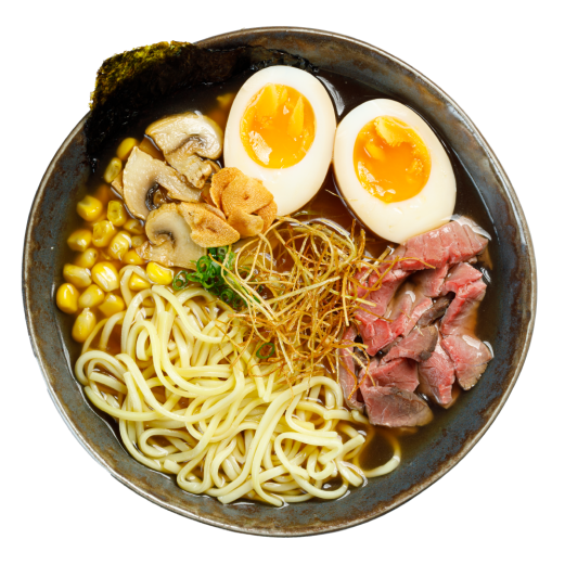 Ramen soup with beef